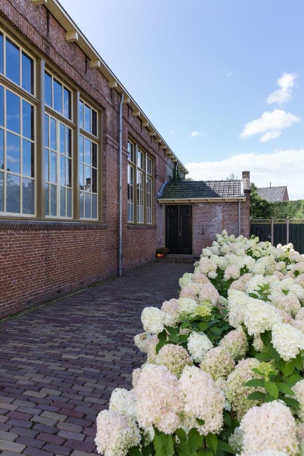 D' Ald Skoalle - Sfeervol Appartement In Oude School. Wijtgaard ภายนอก รูปภาพ